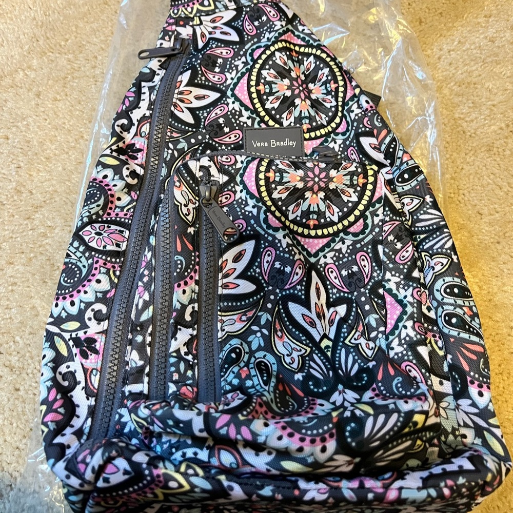 Vera Bradley Sling backpack. Excellent condition!